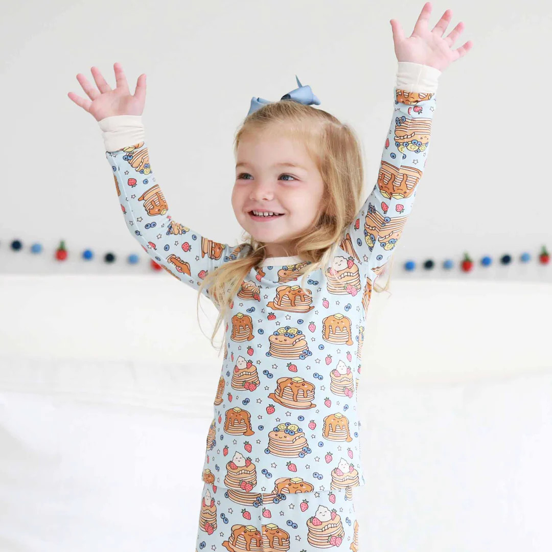 Brunch Buddies Two Piece Pajama Set | Caden Lane