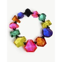 Sarajevo acrylic and leather necklace | Selfridges