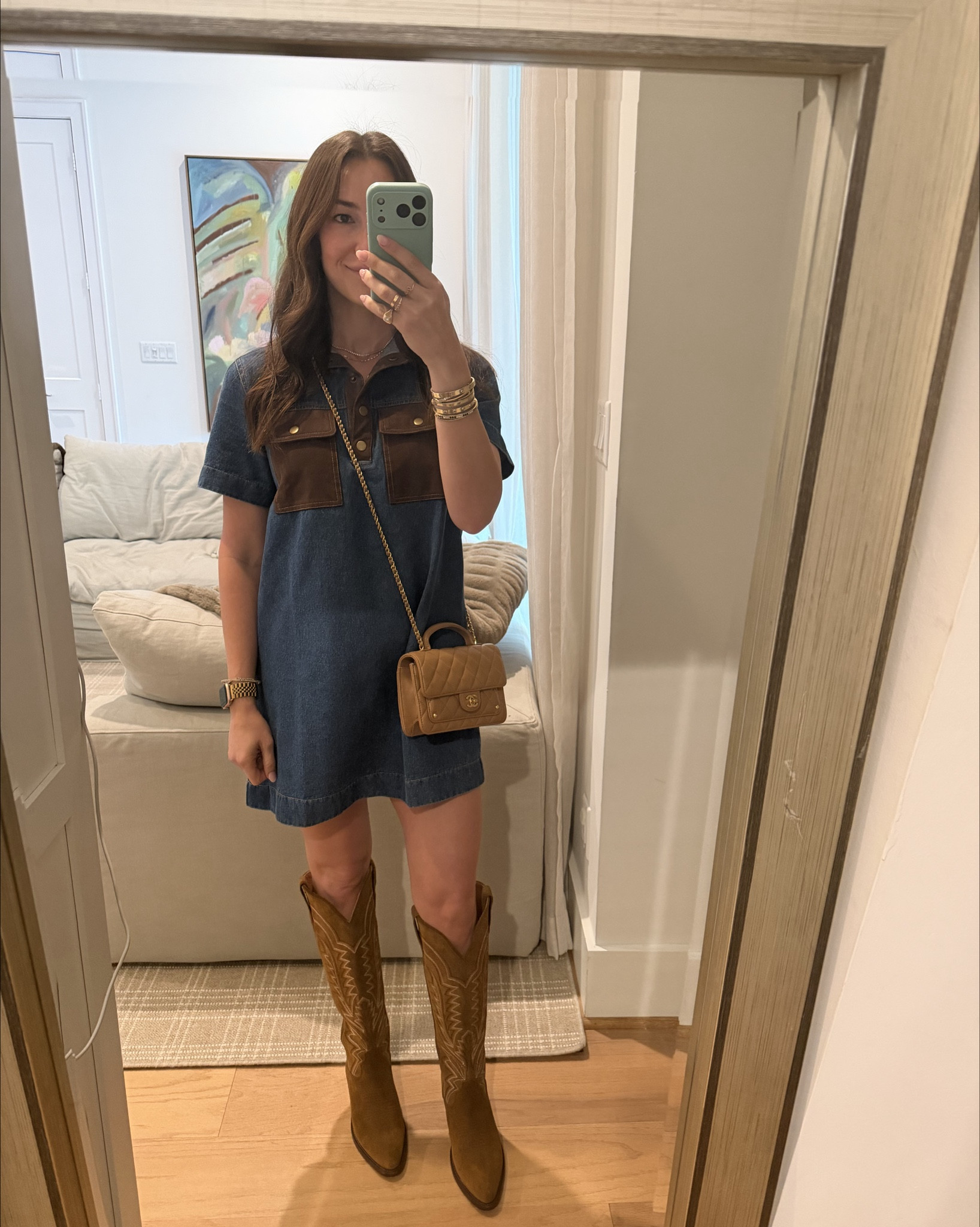A fun denim dress with a few special details for rodeo season! Unfortunately mine is old so I *found* a handful of other options I thought were unique or great staples! 

#LTKgrwm #LTKdayinmylife #LTKootd