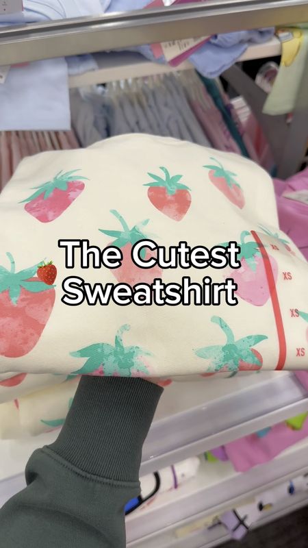 The cutest strawberry sweatshirt 🍓

#LTKSeasonal #LTKGiftGuide #LTKstyletip