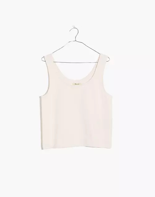 Boxy-Crop Tank Top | Madewell