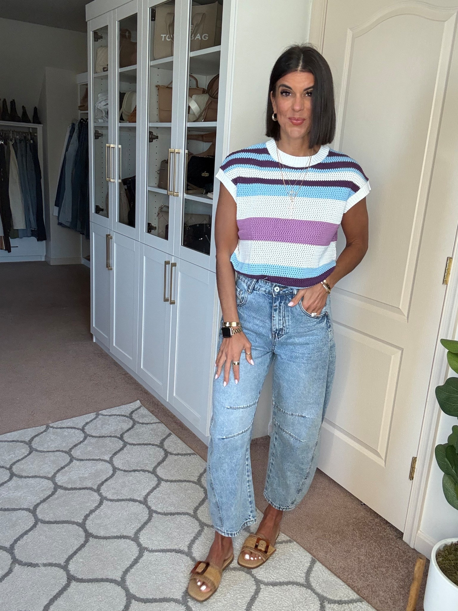 Size small in blouse Size 2 in jeans

#LTKSeasonal #LTKFindsUnder100