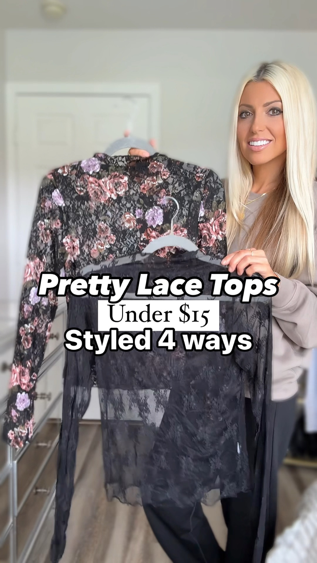 Cutest long sleeve lace tops for under $15. So cute alone or layered and they come in several colors & prints!

Lace layering top / Free People dupe / boho fashion / overalls / date night outfit / early fall outfit inspo / look for less / fashion must have / late summer outfit inspo / casual style / everyday outfit /  jumpsuit / romper / silk skirt / rhinestone jeans / Walmart fashion 

#layering #lacetop #earlyfalloutfit #latesummerstyle #bohostyle #freepeopledupe #overalls #romper #bohofashion #jumpsuit #layeringtop #looksforless #viral #freepeople #dupe #walmartfashion #affordablefashion #summeroutfit #everydayoutfit #falloutfit #freepeoplestyle #savevssplurge #casualchic #casualstyle #bestseller #datenightoufit #churchoutfit #ltkunder50 

#LTKStyleTip #LTKFindsUnder50 #LTKVideo