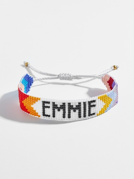 Custom Chevron Seed Bead Bracelet | BaubleBar (US)