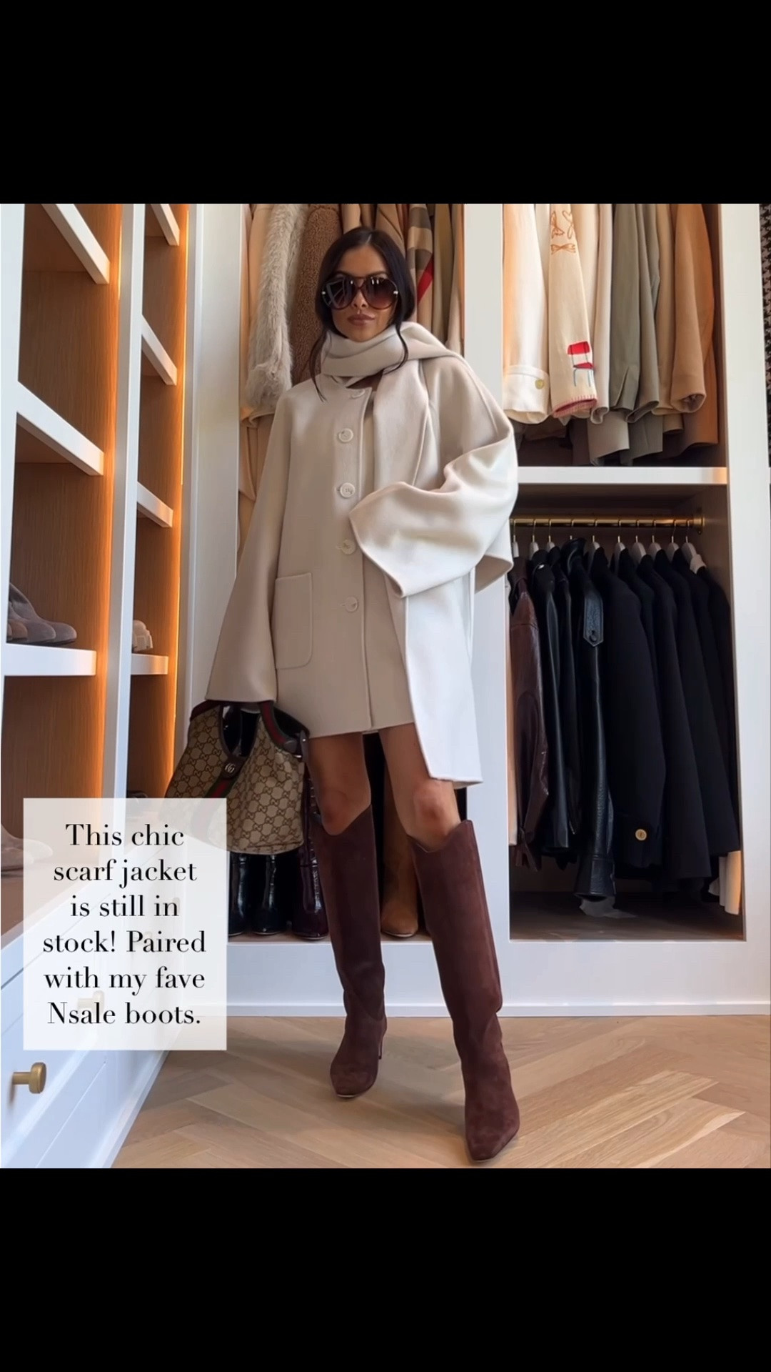Nsale in stocks! Grab these fall pieces on sale before prices go back up! Nordstrom Anniversary sale finds. 
Staud Wally suede boots and NSALE scarf coat

#LTKSaleAlert #LTKOver40 #LTKootd