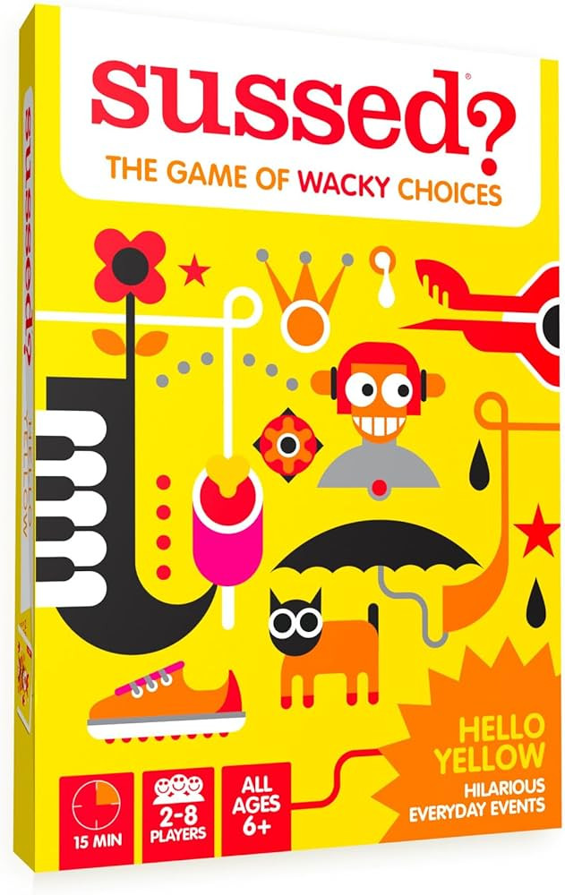 SUSSED The Wacky ‘What Would You Do?’ Social Card Game - Fun & Easy for Kids - Easter Basket ... | Amazon (US)