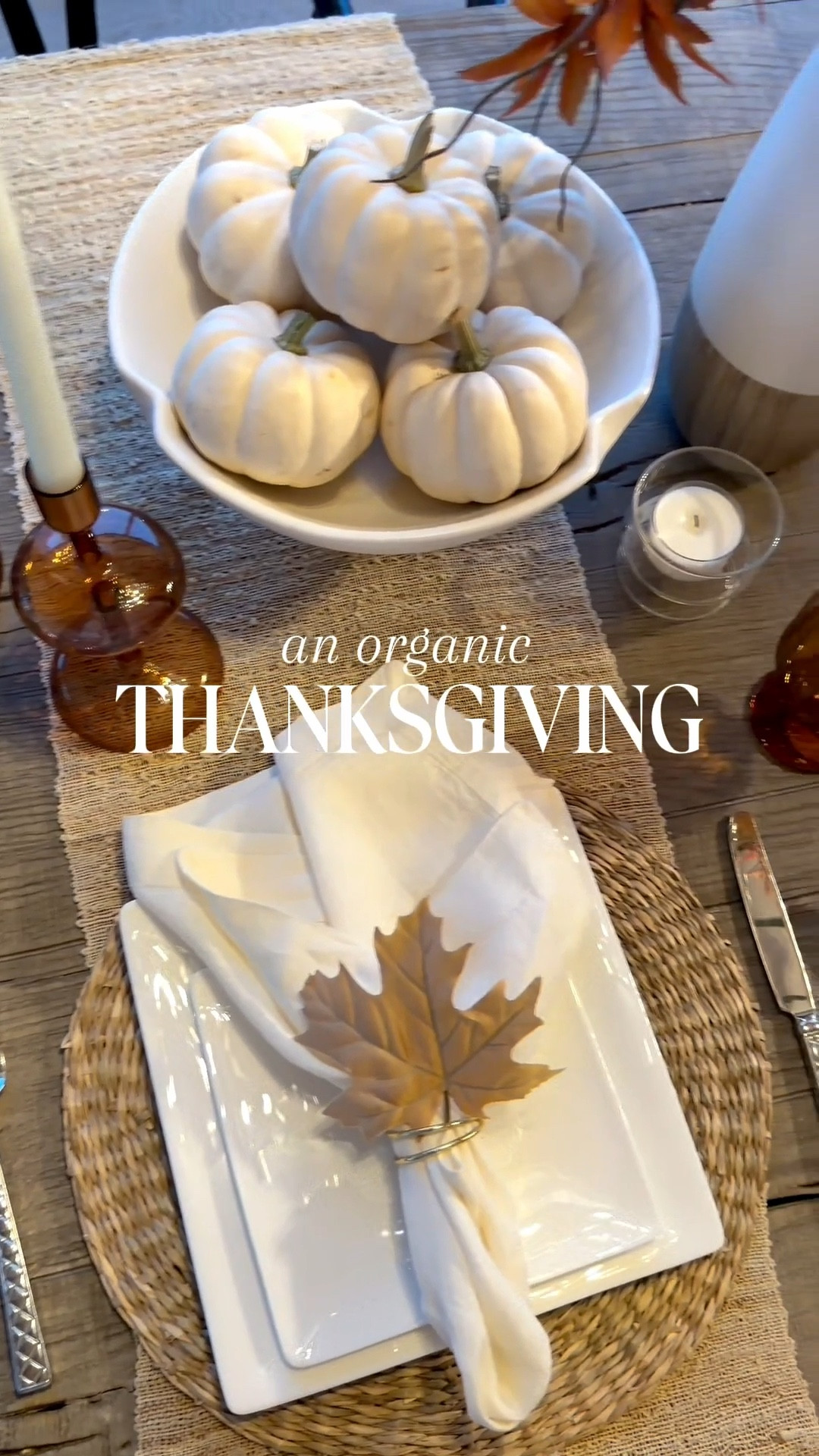 What’s your Thanksgiving hosting style? Here’s my take on an organic Thanksgiving! 

#LTKSeasonal #LTKHoliday #LTKHome