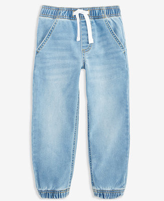 Epic Threads Toddler Boys 2T-4T Super Soft Stretch Knit Denim Jogger Jeans, Exclusively at Macy's... | Macy's