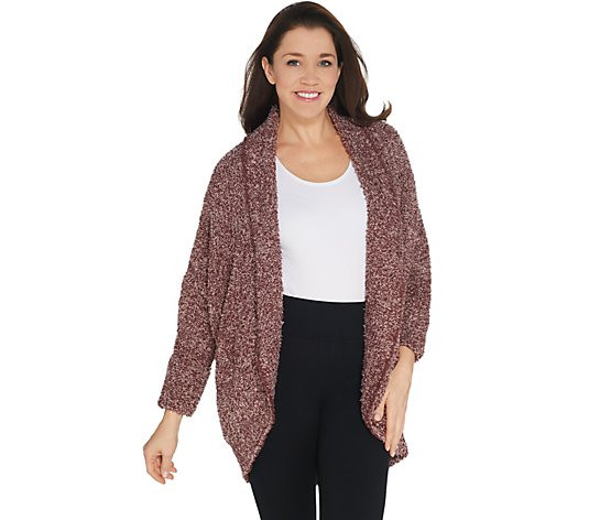 Barefoot Dreams CozyChic Cocoon Cardi | QVC