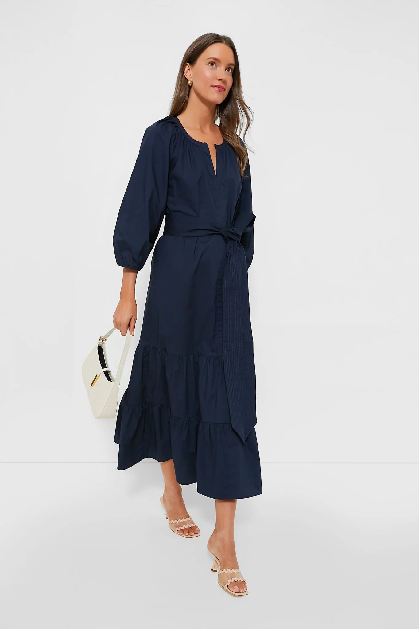 Navy Lyles Dress | Tuckernuck (US)