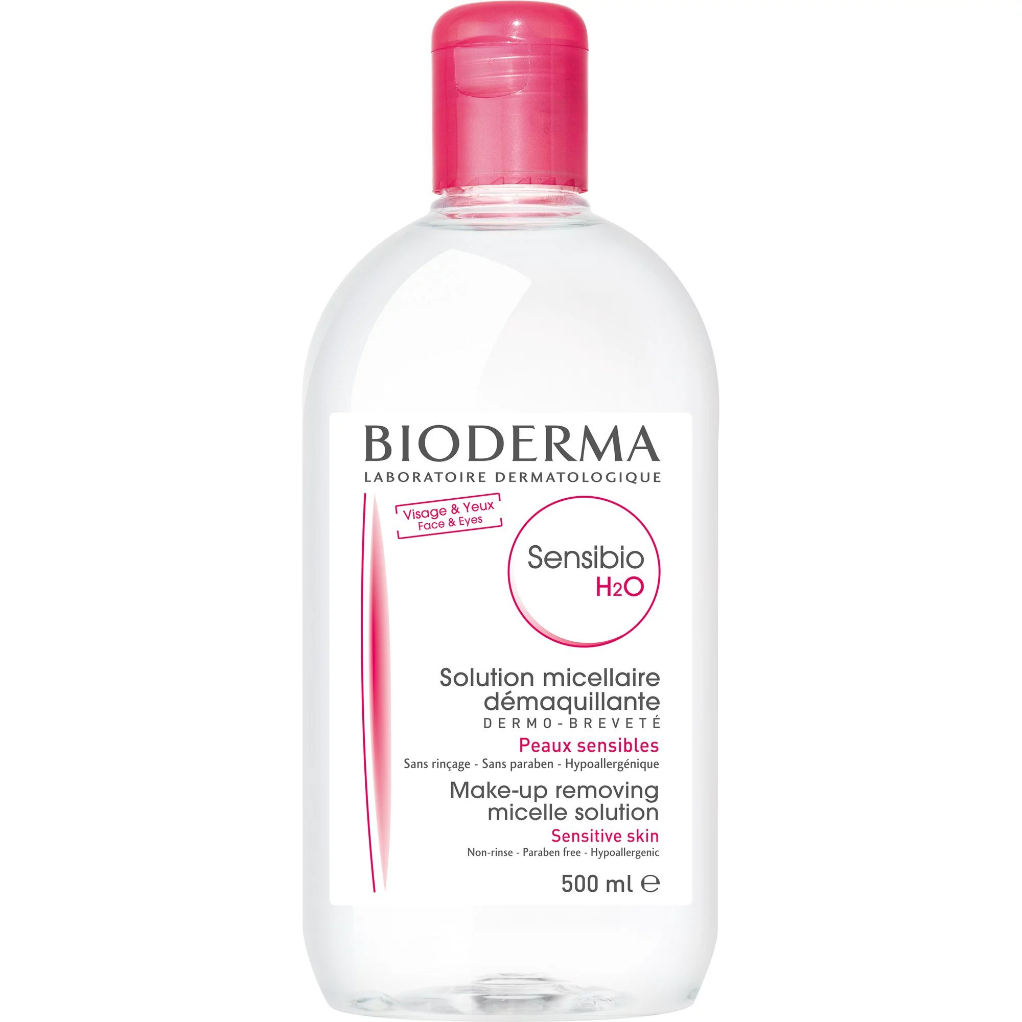 Bioderma - Sensibio, H2O Soothing Micellar Cleansing Water and Makeup Removing Solution for Sensi... | Walmart (US)