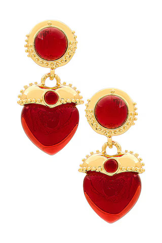 8 Other Reasons Crown Jewels Earrings in Red from Revolve.com | Revolve Clothing (Global)