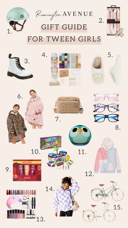 My gift guide for tween girls is live on my blog! It has everything from trendy clothes and shoes to toys and other things tween girls want!

#giftguide

#LTKSeasonal #LTKGiftGuide #LTKHoliday