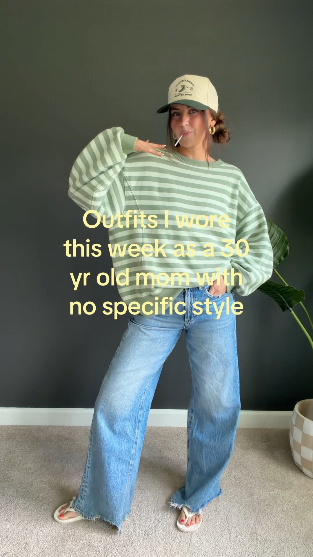 5’9 wearing small tops medium or 27 long pants

#LTKootd #LTKTall #LTKmomlife
