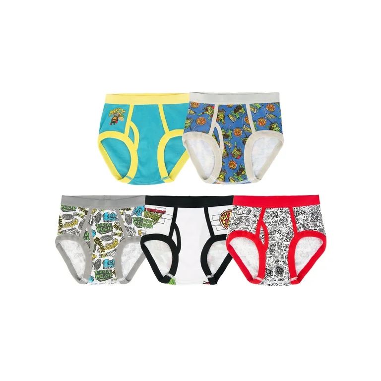 Teenage Mutant Ninja Turtles Cotton Underwear Boys Size 6 | Walmart (US)