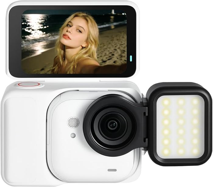 Mini Fill Light for Insta360 GO Ultra, Magnetic Camera Light for Insta 360 GO Ultra with 4 Color ... | Amazon (US)