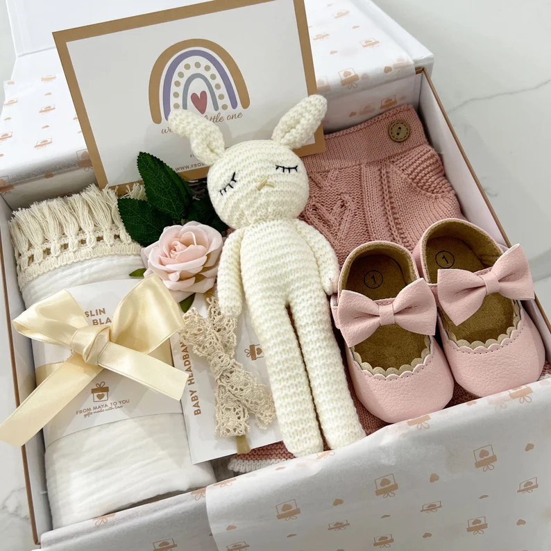 New Baby Girl | Gift Box | Baby Girl Gift | Baby Shower Gift | New Baby Gift | Newborn Gift | Bab... | Etsy (US)