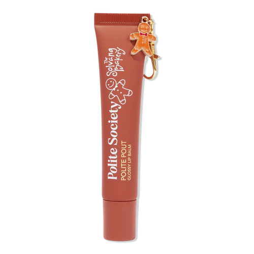 Gingerbread Polite Society x The Solvang Bakery Polite Pout Glossy Lip Balm - Polite Society | Ul... | Ulta