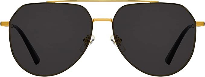 veda Tinda Aviator Sunglasses Men Polarized Black Classic Retro Oversized Vintage Driving Sunglas... | Amazon (US)