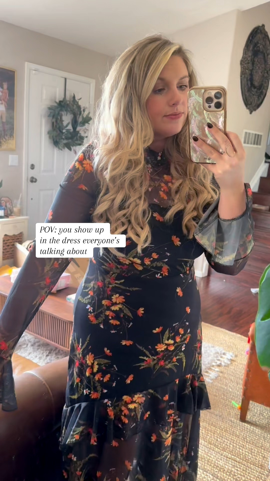 Effortlessly elegant 🌸 This floral print dress is the definition of timeless chic — perfect for weddings, holidays, or any special occasion. With long sleeves, a flattering fit, and year-round style, it’s the dress you’ll keep reaching for again and again.

#LTKGiftGuide #LTKdayinmylife #LTKHoliday