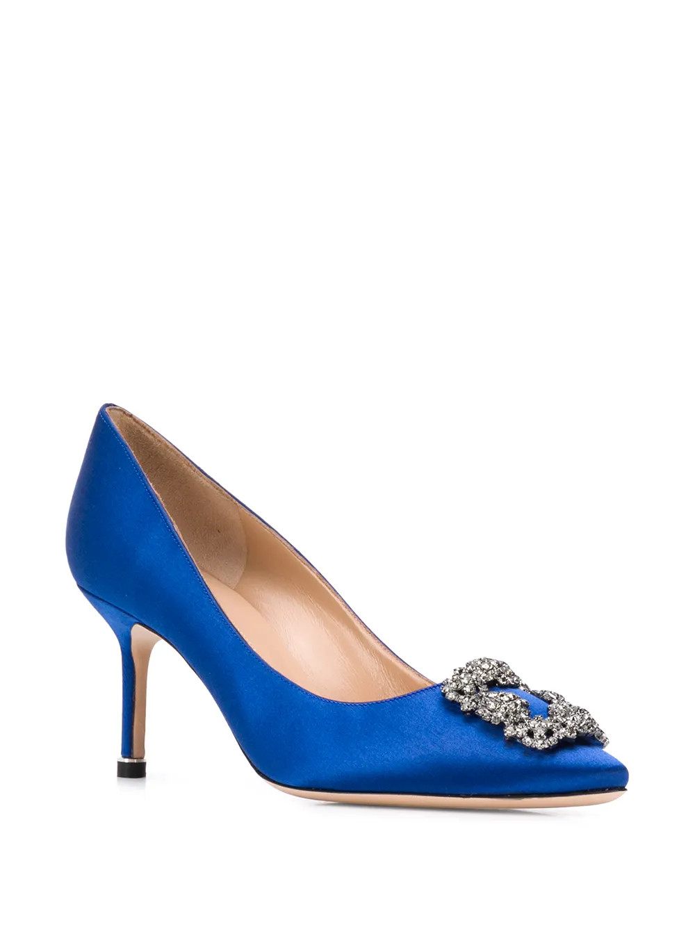 Hangisi 70 jewel-buckle pumps | Farfetch (US)