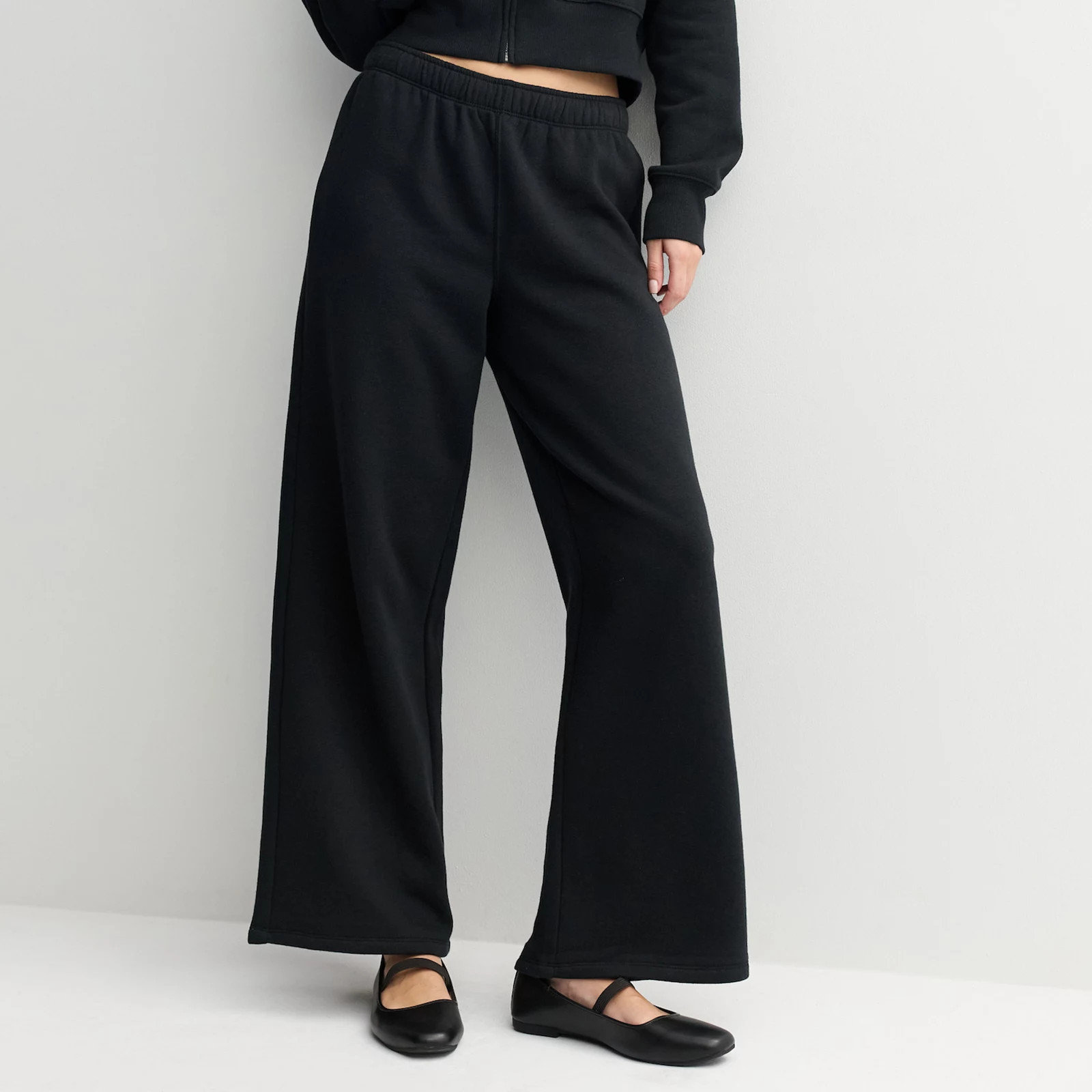 Juniors' SO® Low Rise Baggy Wide Leg Fleece Pant | Kohl's