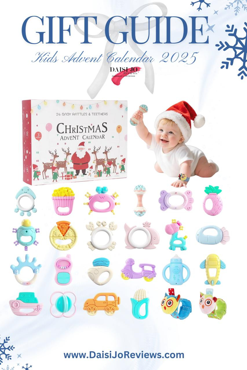 Countdown to Christmas with the ultimate Advent Calendar for little ones! This 24-piece set includes adorable baby rattles and teething toys, perfect for toddlers and babies 3+ months. The best holiday gift for boys and girls. #AdventCalendar #BabyGift #ChristmasCountdown 

 #LTKGiftGuide #LTKHoliday #LTKSaleAlert