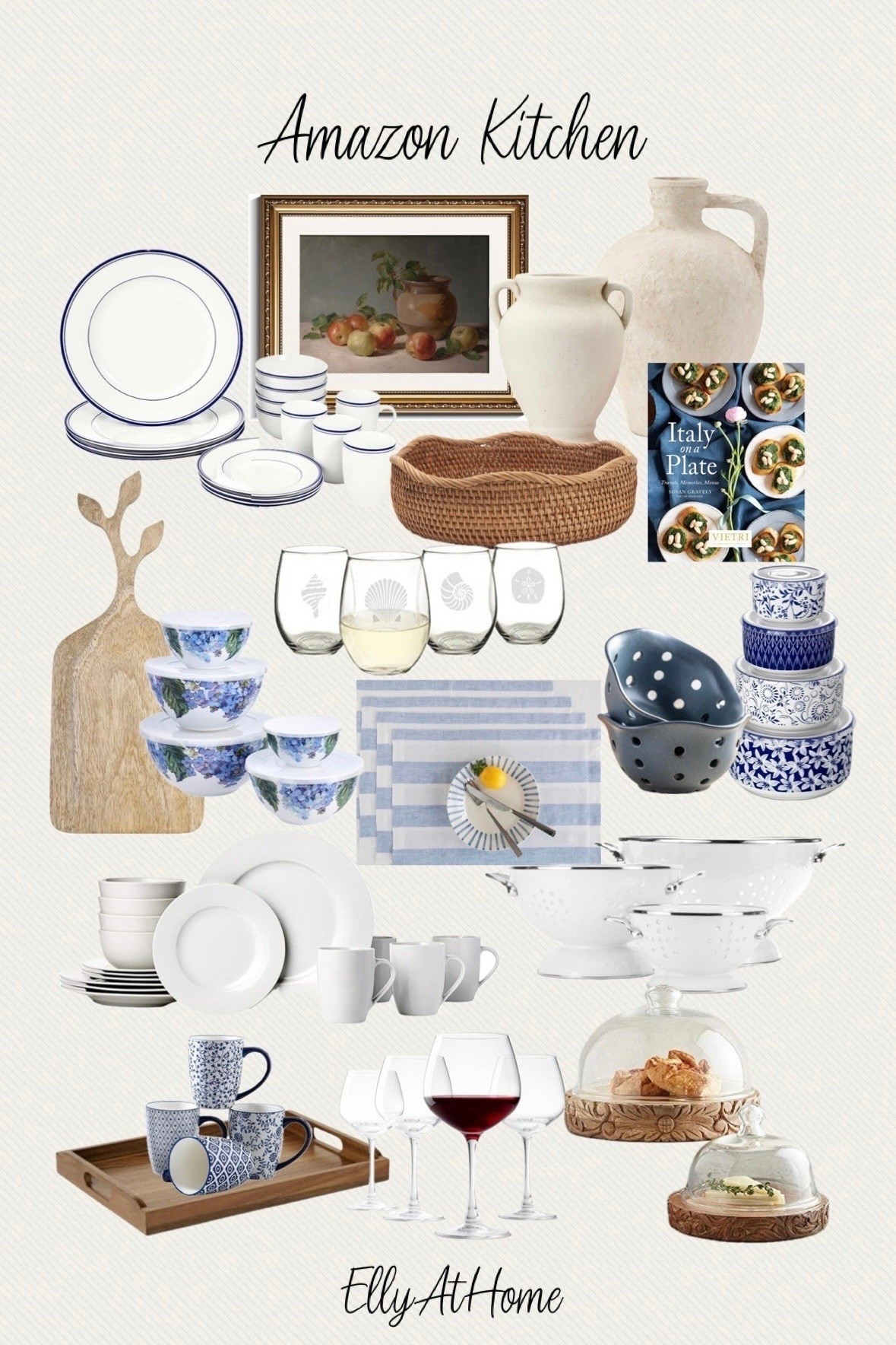 Amazon summer kitchen! Shop dinnerware, glasses, boards, vases, pretty bowl sets, entertaining pieces, kitchen accessories +more! Free shipping

#LTKHome #LTKSaleAlert
