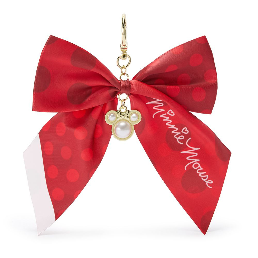 Minnie Mouse Bow Bag Charm | Disney Store | Disney Store
