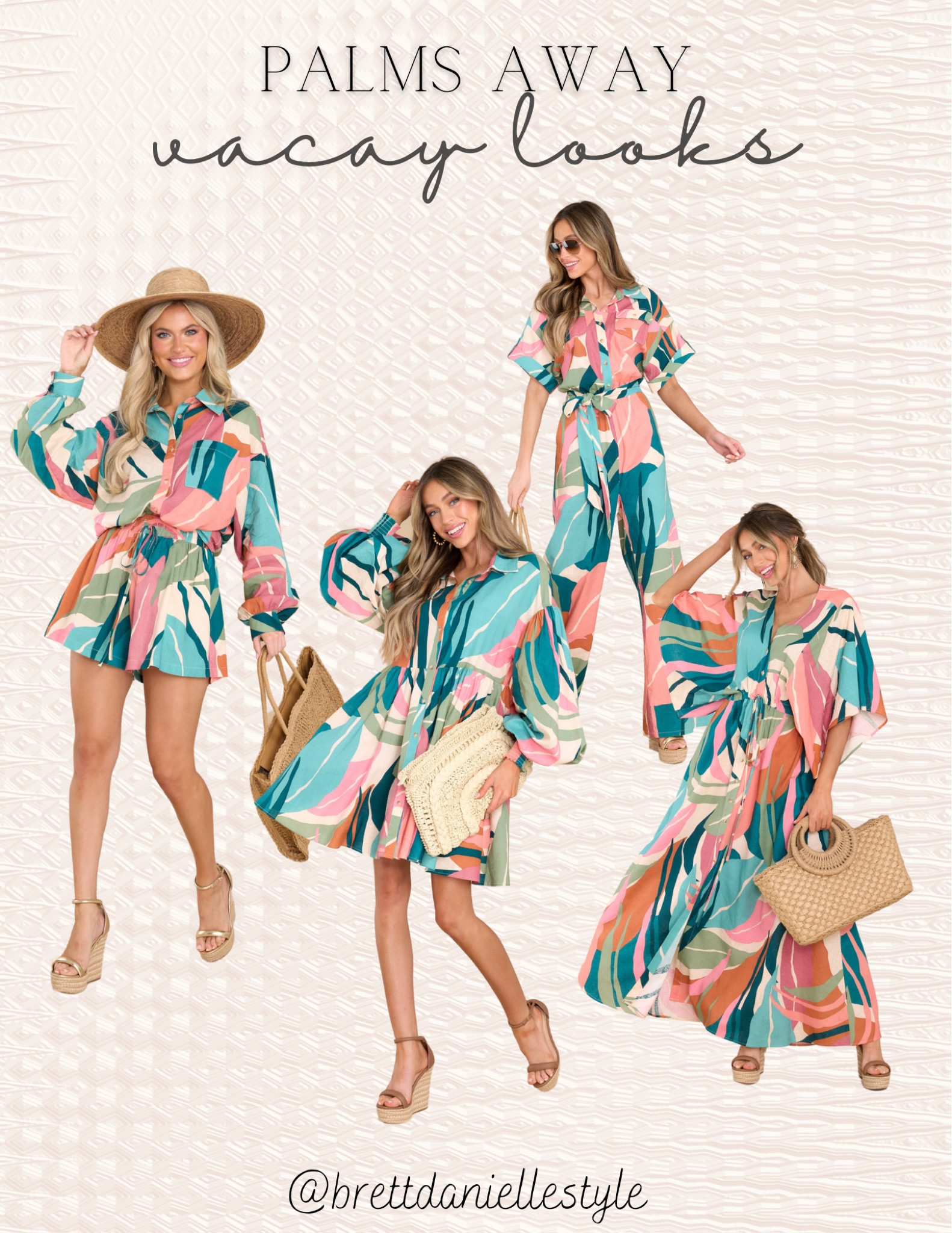 Vacation outfits // resort wear // palm tree // beach // travel // summer outfits

#LTKtravel #LTKFind #LTKSeasonal