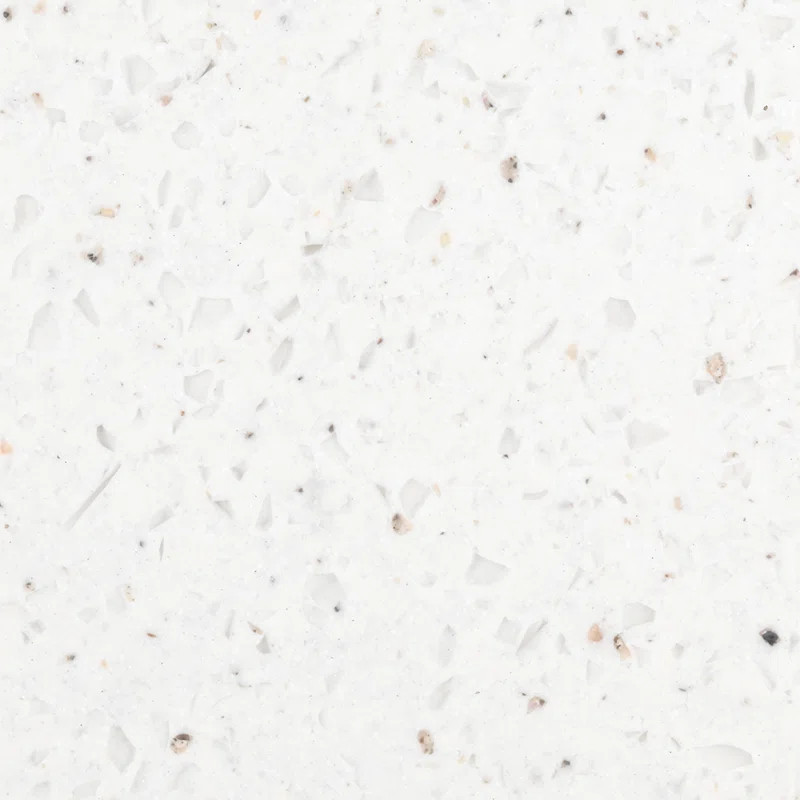 37'' Solid Surface Single Vanity Top with Sink Faucet Holes | Wayfair North America