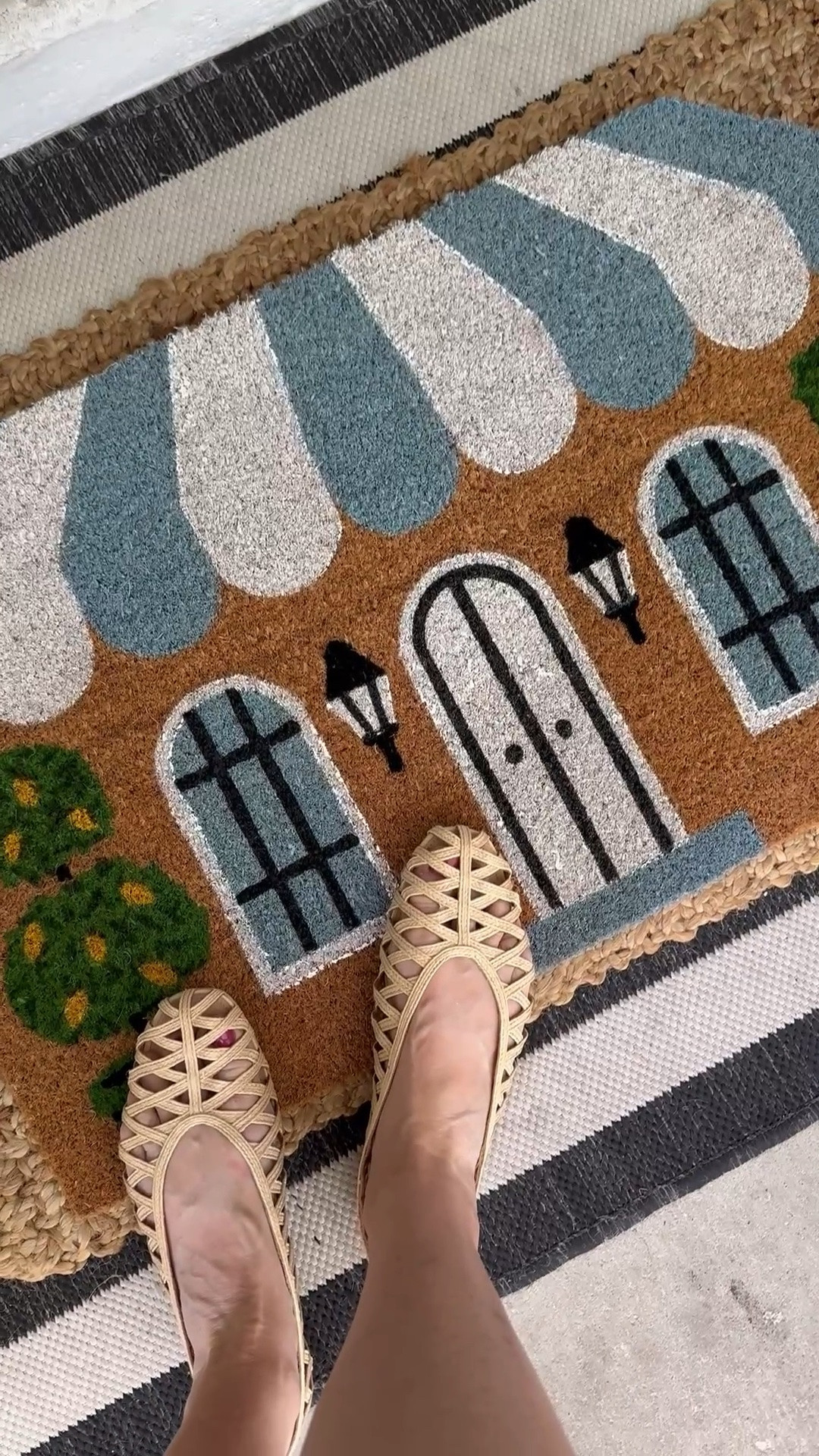 Im not sure what’s cuter, this doormat or these summer ballet flats!

#LTKHome #LTKdayinmylife #LTKSeasonal