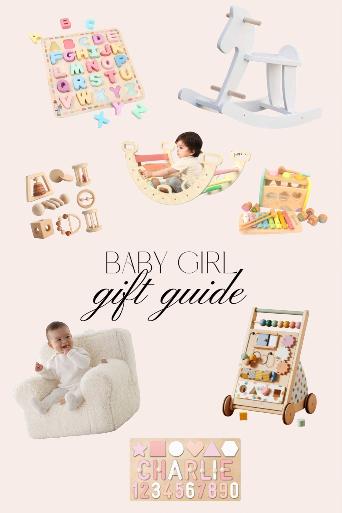 Baby Girl Gift Guide 

#LTKGiftGuide #LTKFindsUnder50 #LTKFindsUnder100