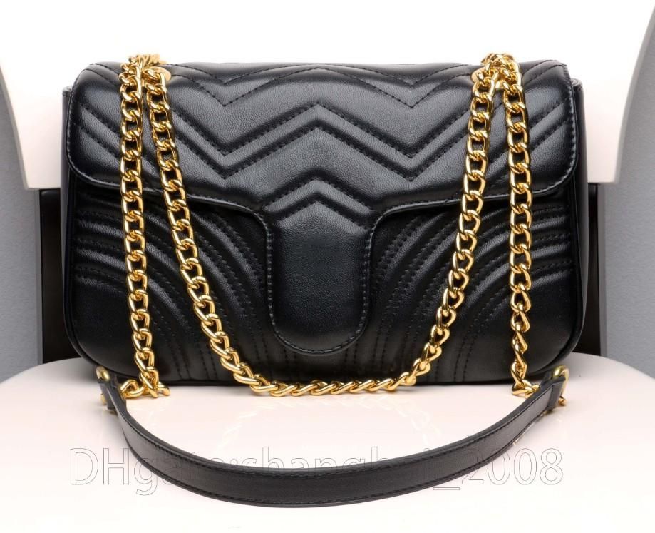 Luxury Designers Bags Women Shoulder Classic Velvet PU Leather Heart Style Gold Chain Handbag Tot... | DHGate