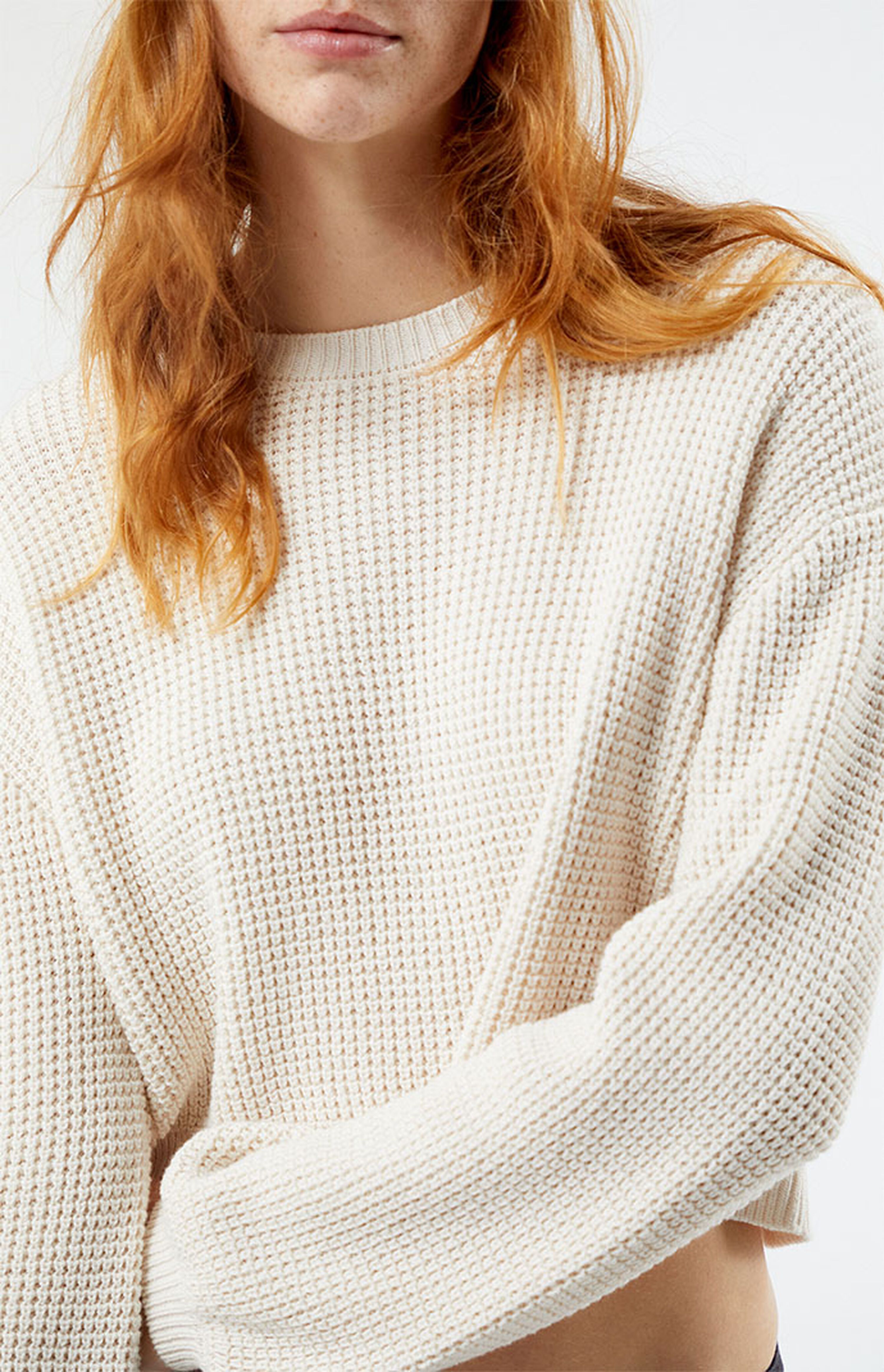 LA Hearts Babe Waffle Knit Sweater | PacSun | PacSun