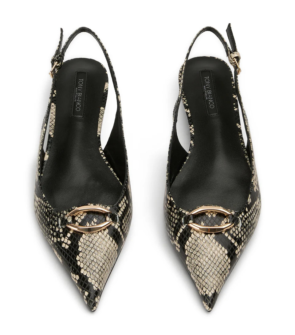 Lulu Ecru Snake | Tony Bianco (Australia & New Zealand)