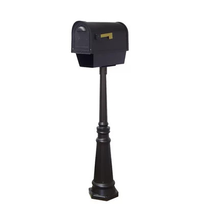 Classic Post Mounted Mailbox | Wayfair North America