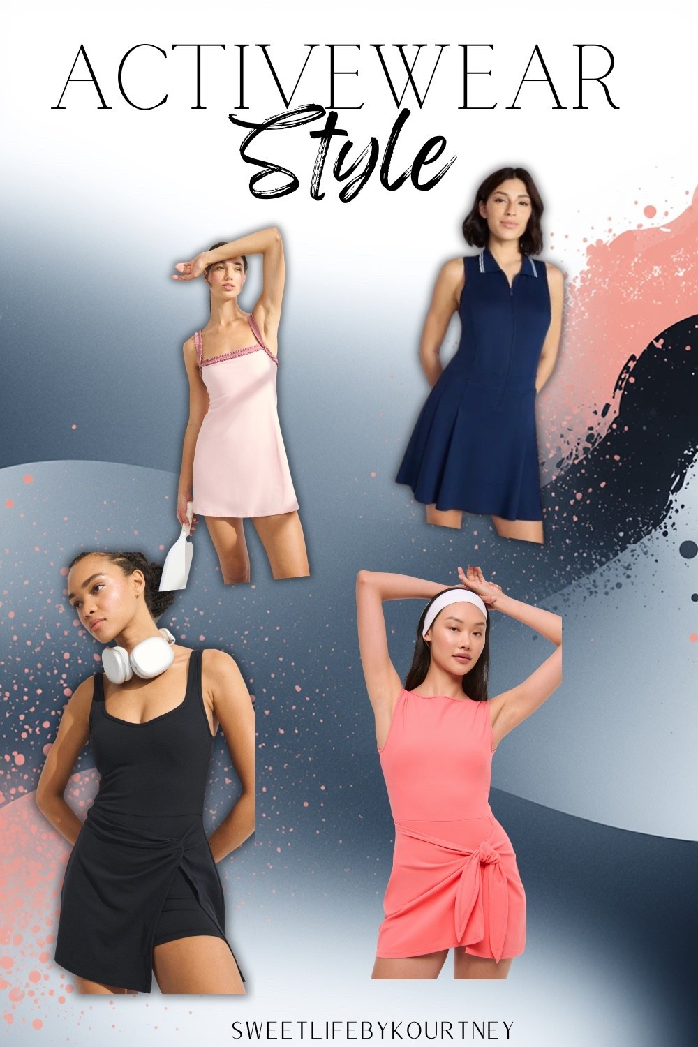 Need a cute activewear dress? These are so good for walks, errands, tennis, or just feeling a little more put together in the heat. I love how sporty they are while still being really flattering and easy to wear.
#ActivewearStyle #ActivewearDress #SportyStyle #SweetLifeByKourtney 

 #LTKootd #LTKfitnessgoals #LTKActive