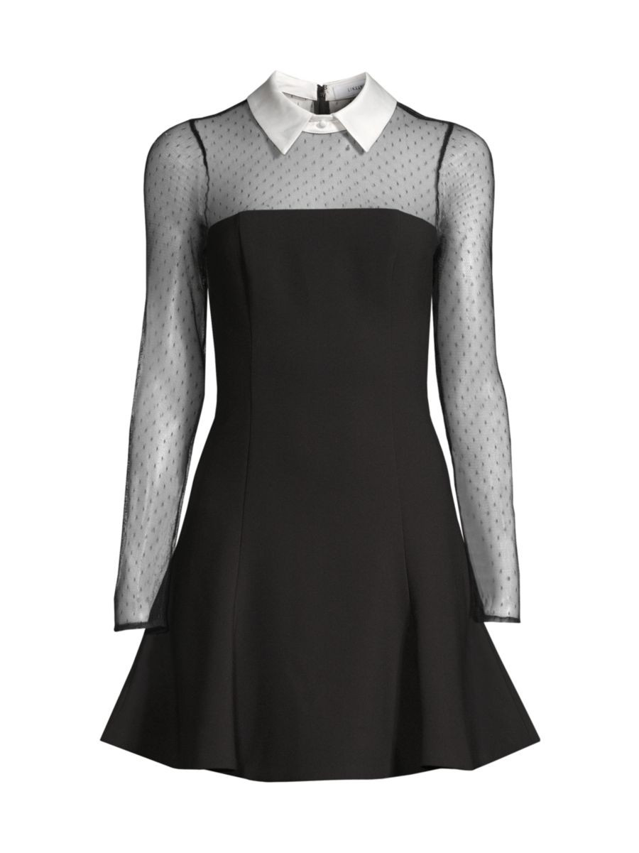 Tanner Collared Minidress | Saks Fifth Avenue