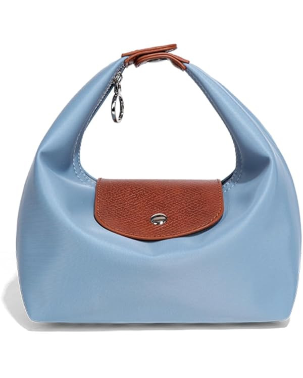 Mini Nylon Handbag for Women Crossbody Purse with Adjustable Strap Sling Bag Hobo | Amazon (US)
