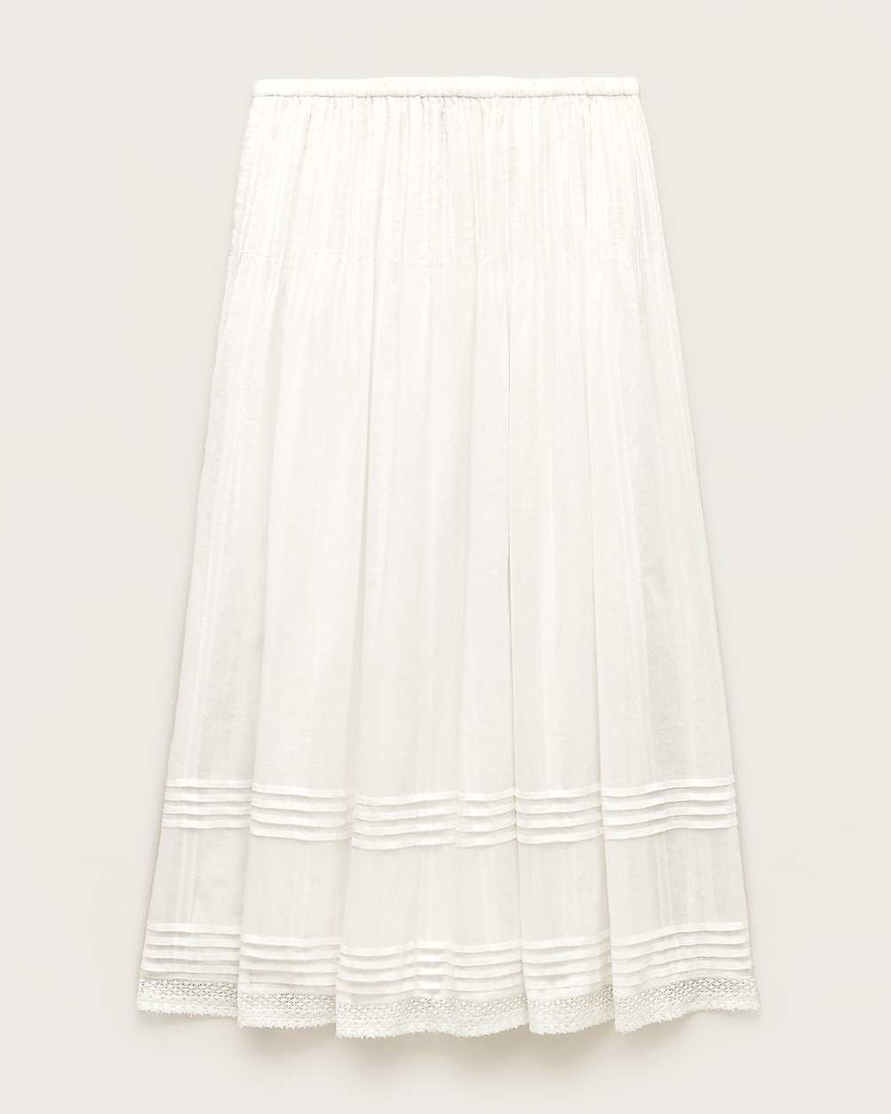 Midi skirt in embroidered dobby | J. Crew US