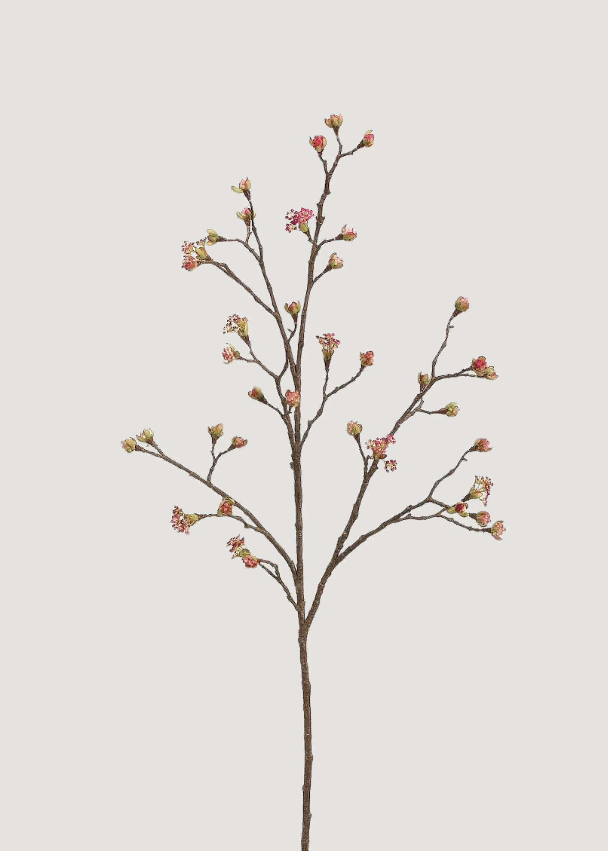 Faux Budding Branch in Fuchsia | Artificial Flower Branches | Afloral | Afloral