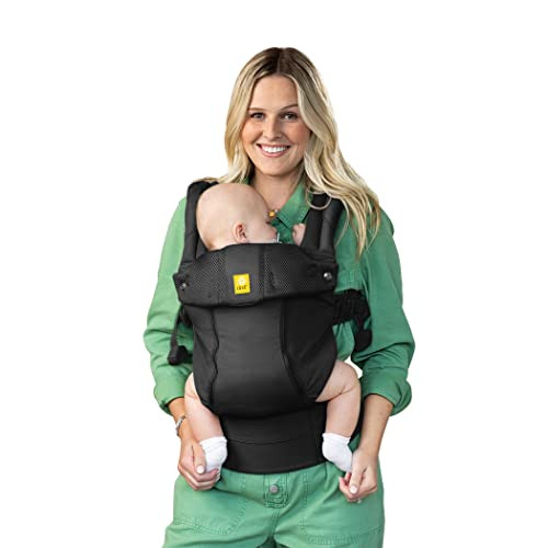 LÍLLÉbaby Complete All Seasons Ergonomic 6-in-1 Baby Carrier Infant to Toddler with Lumbar Support (7-45 Pounds), 360 Degree Baby Wearing & Multi-Position, Inward & Outward Facing (Black) | Amazon (US)