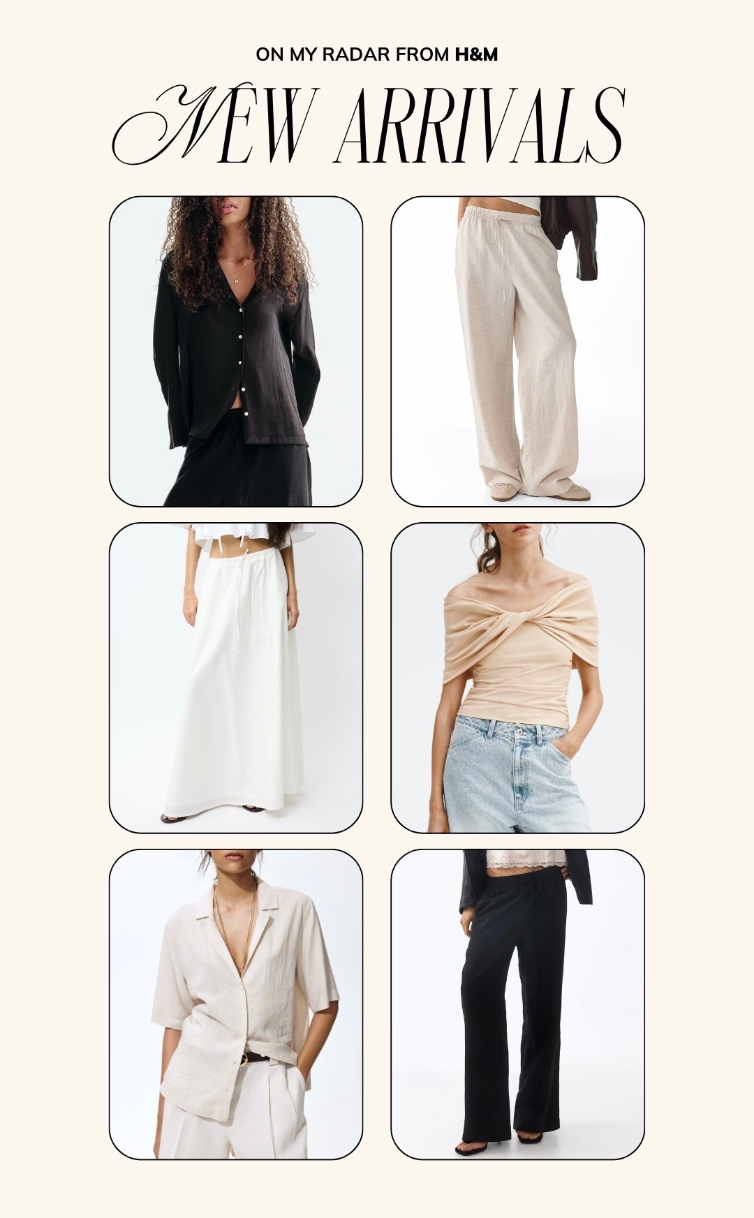 H&M new arrivals | spring staples, spring capsule wardrobe, spring outfits, spring outfit, spring fashion, summer staples, summer capsule wardrobe, spring wardrobe basics, spring closet basics, spring style

#LTKootd #LTKSeasonal #LTKWorkwear