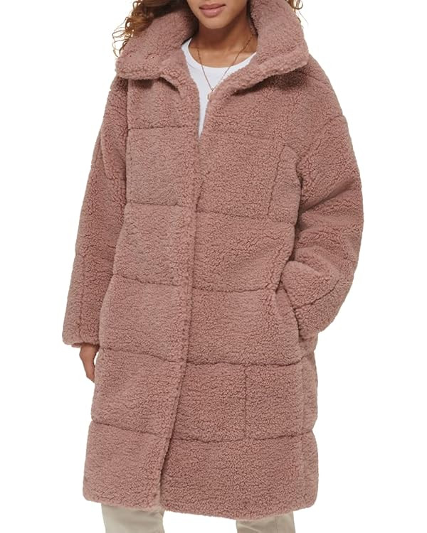 Levi's Women's Long Length Quilted Sherpa Jacket | Amazon (US)