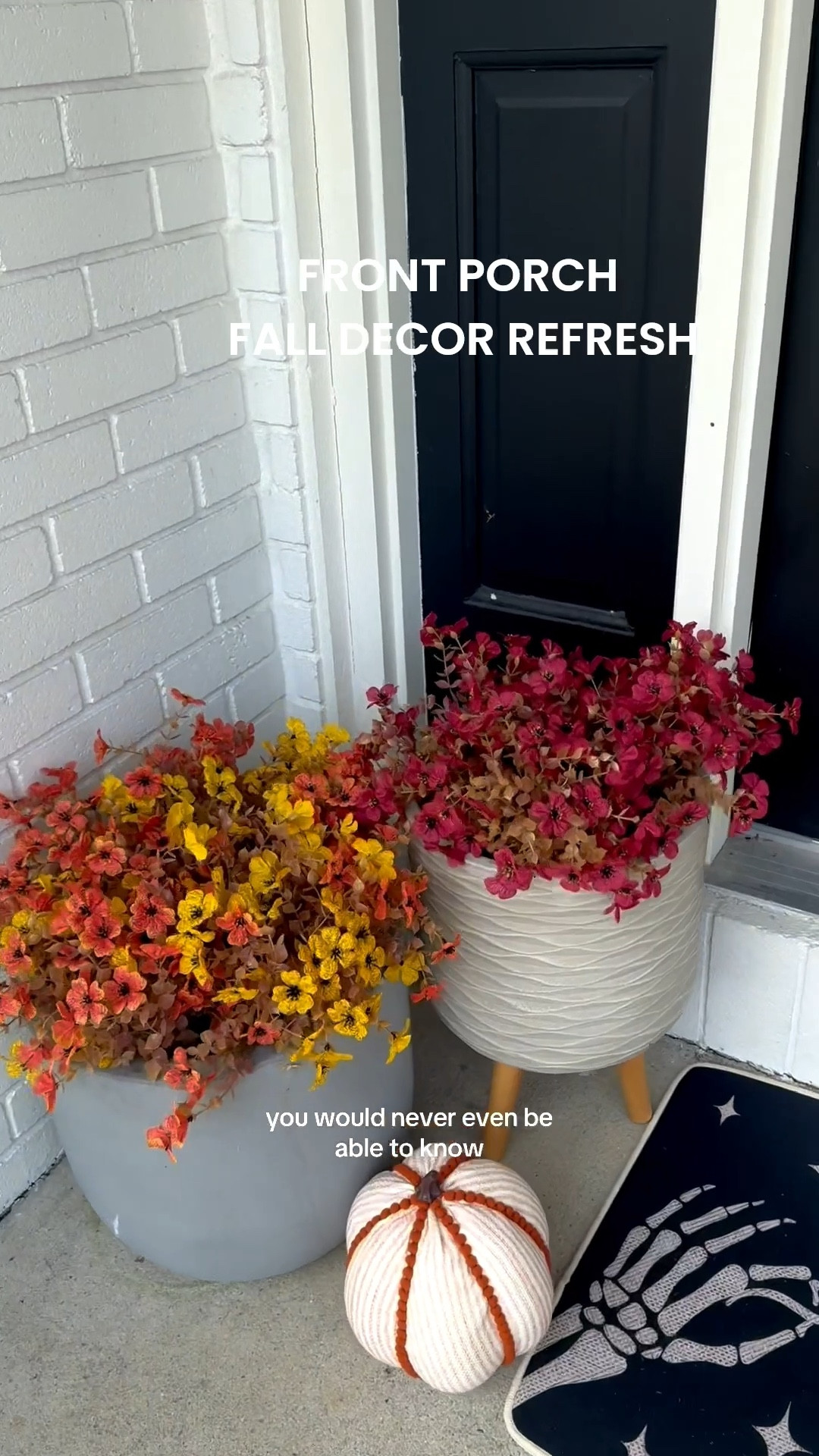 Fall flowered for the front porch- going with artificial fall flowers this year and love how look on my front porch for some fall decor 

#LTKFindsUnder50 #LTKHome #LTKSeasonal