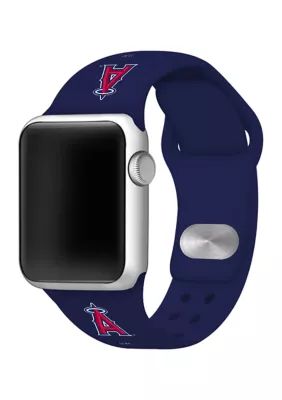 Game Time Mlb Los Angeles Angels Silicone Apple Watch Band - - | Belk