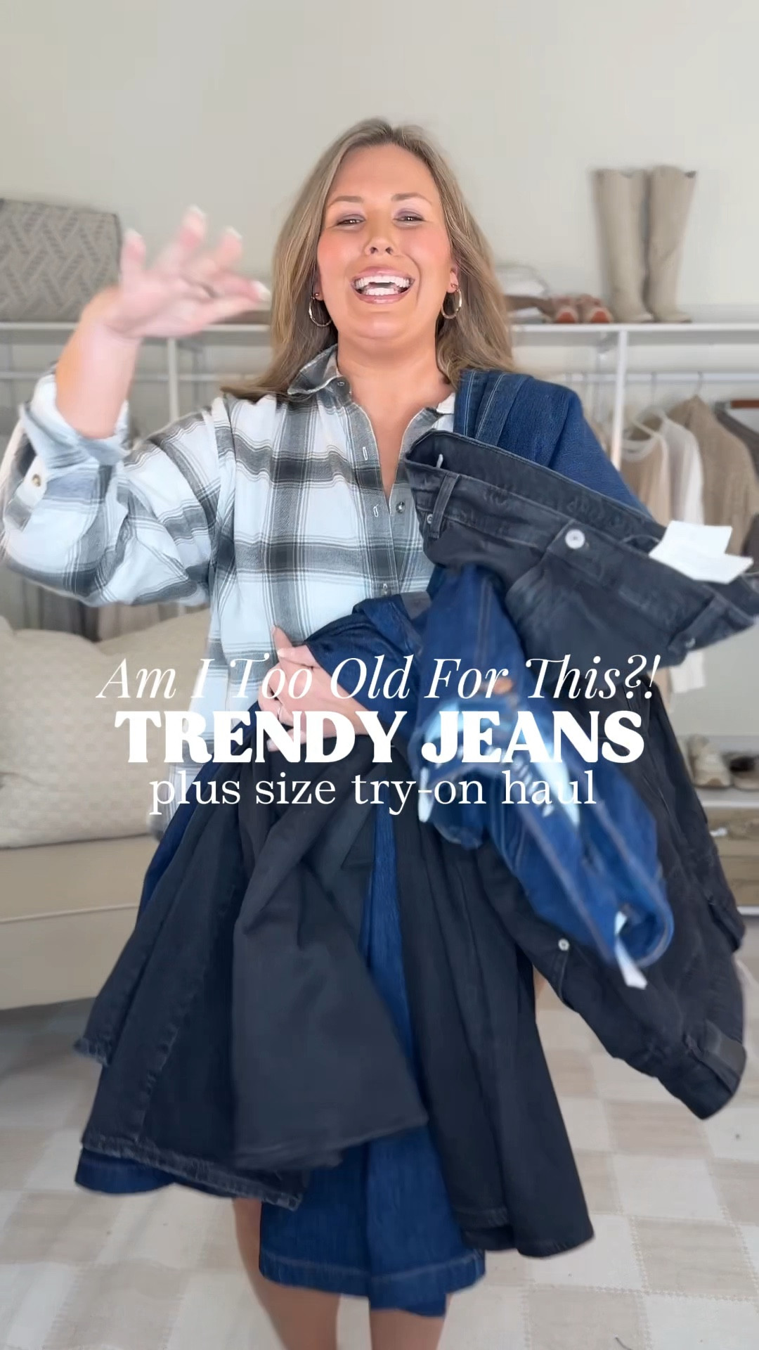 Wearing a 20 regular in all of the jeans! My top is a XXL!

Plus size fashion, trendy outfit ideas, denim jeans, comfy casual, american eagle finds, mom style, trendy fashion

#LTKOver40 #LTKMidsize #LTKPlusSize
