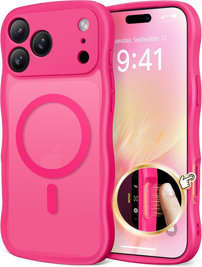 CAPRARO Magnetic for iPhone 17 Pro Max Case for Women Girls, Upgraded [Full Camera Protection] [C... | Amazon (US)