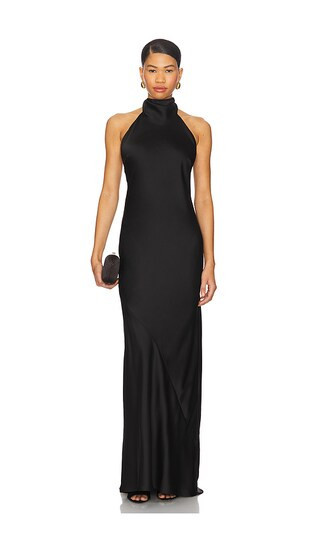 Show Me Your Mumu Lisa Maxi Dress in Black. - size XL | Revolve Clothing (Global)